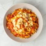 Macarrones  con pollo gratinado - Imagen 2