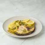 Pez espada en salsa verde