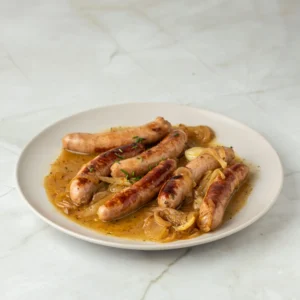 Salchichas al vino