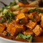 Tofu al curry rojo con verduras - Imagen 3