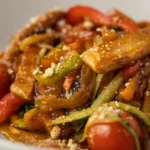 Wok de tiras Heura en salsa teriyaki - Imagen 3